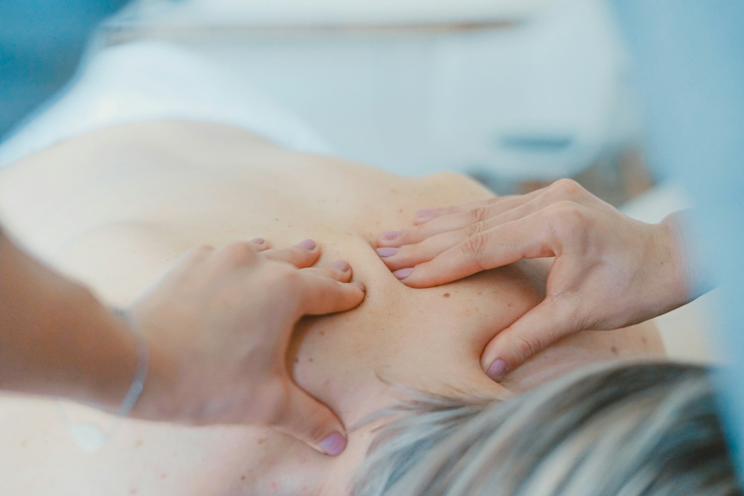 Therapeutic massage session at Time 4U